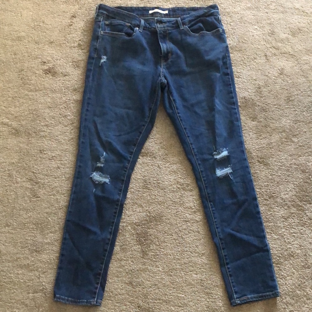 Levis 711 Skinny Jeans size 32